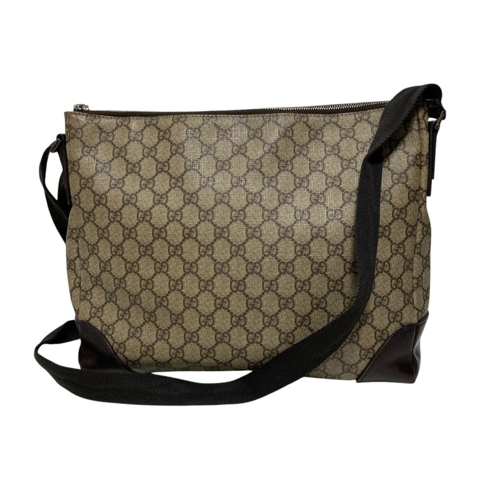 Gucci GG Supreme Shoulder Bag Brown — view 2