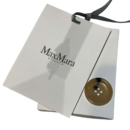 Max Mara Breda Teddy Bear Vest Coat Brown — view 8