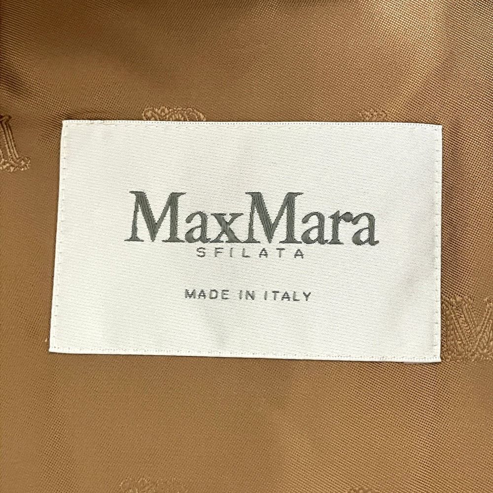 Max Mara Breda Teddy Bear Vest Coat Brown — view 7
