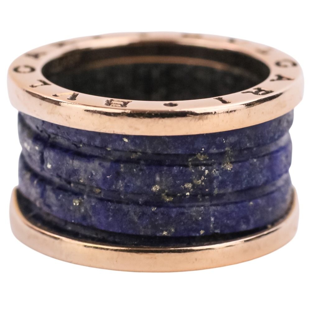 Bvlgari B.zero1 B-zero One 18K Lapis Lazuli Ring 750 52 Yellow Gold — view 5