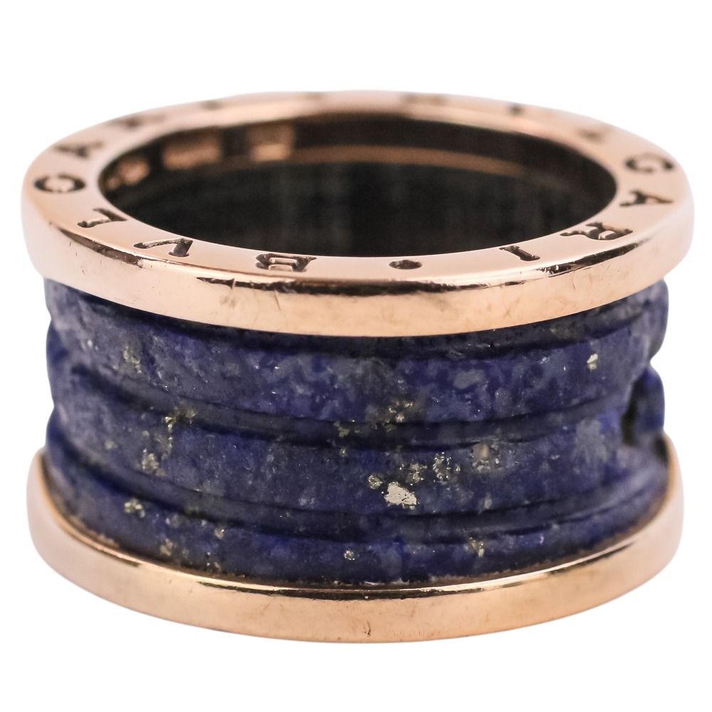 Bvlgari B.zero1 B-zero One 18K Lapis Lazuli Ring 750 52 Yellow Gold — view 3