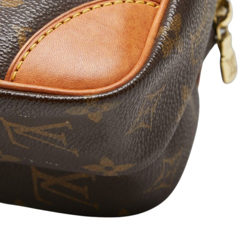 Louis Vuitton Monogram Amazon Crossbody Shoulder Bag Brown Leather — view 6
