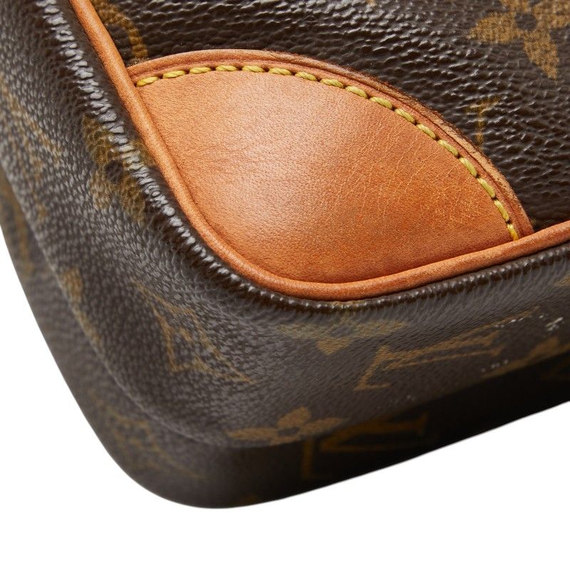 Louis Vuitton Monogram Amazon Crossbody Shoulder Bag Brown Leather — view 7