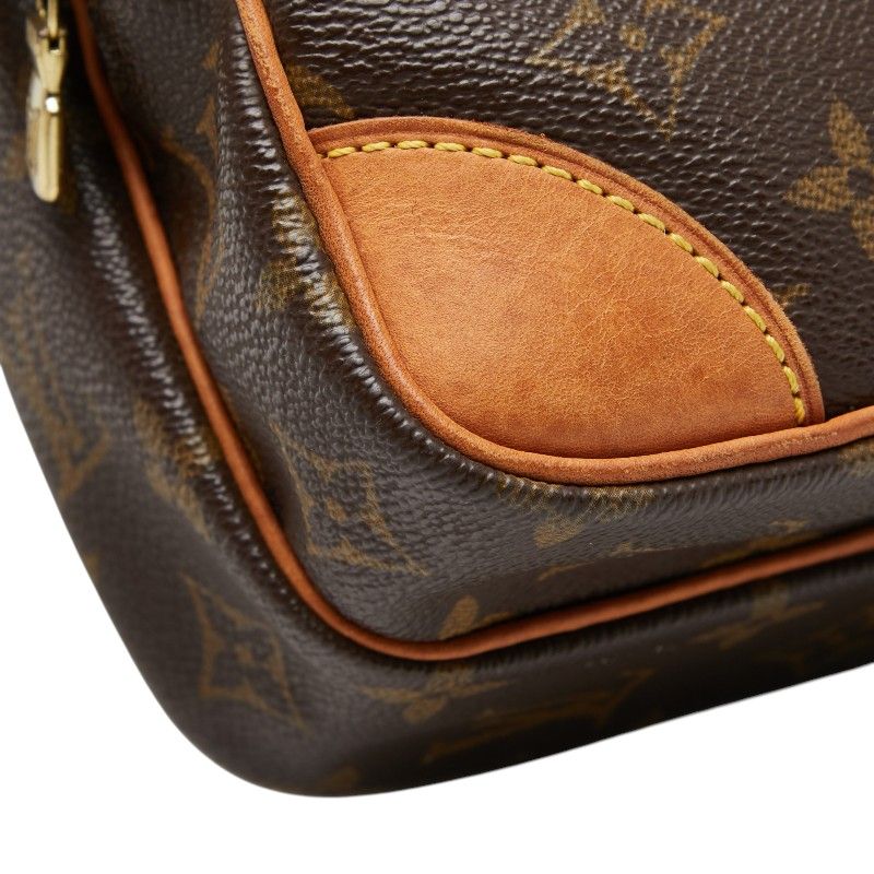 Louis Vuitton Monogram Amazon Crossbody Shoulder Bag Brown Leather — view 5