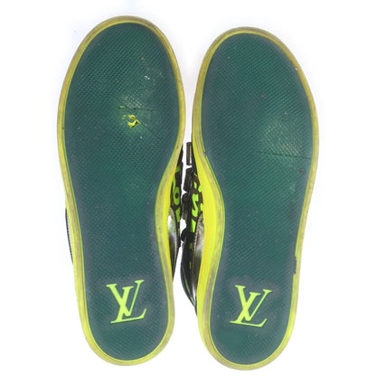 Louis Vuitton Steven Sprouse Monogram Graffiti High-Top Sneakers Multi — view 5