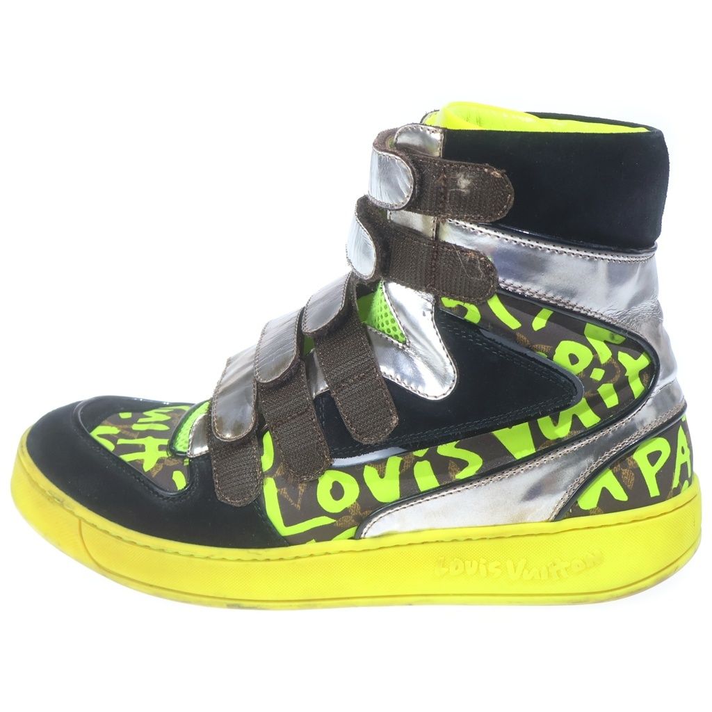 Louis Vuitton Steven Sprouse Monogram Graffiti High-Top Sneakers Multi