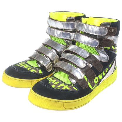 Louis Vuitton Steven Sprouse Monogram Graffiti High-Top Sneakers Multi — view 2