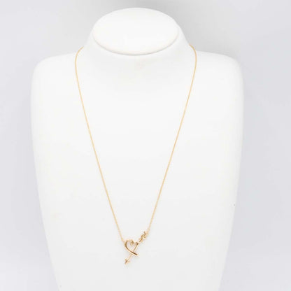 Tiffany & Co Heart & Arrow Pendant 750 Gold — view 2