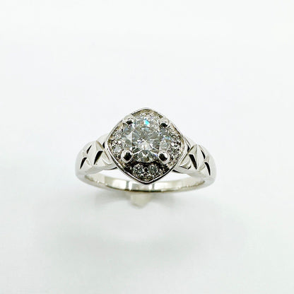 Chanel Coco Crush Diamond Platinum Gia With Ring — view 2