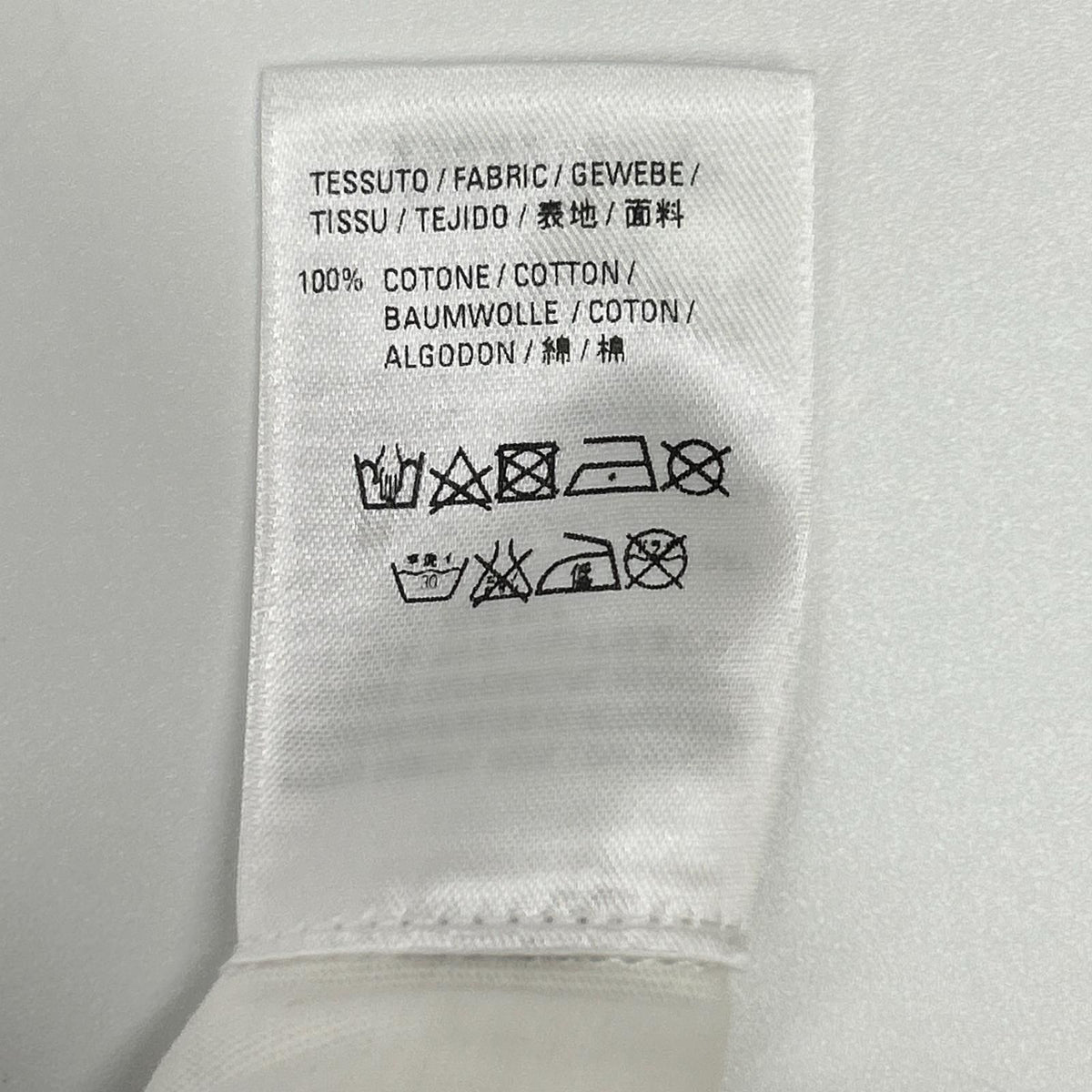 Balenciaga White Logo T-Shirt — view 4
