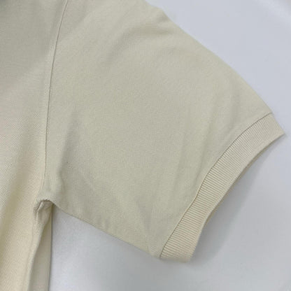 Hermes Ivory Cotton Logo Polo — view 8