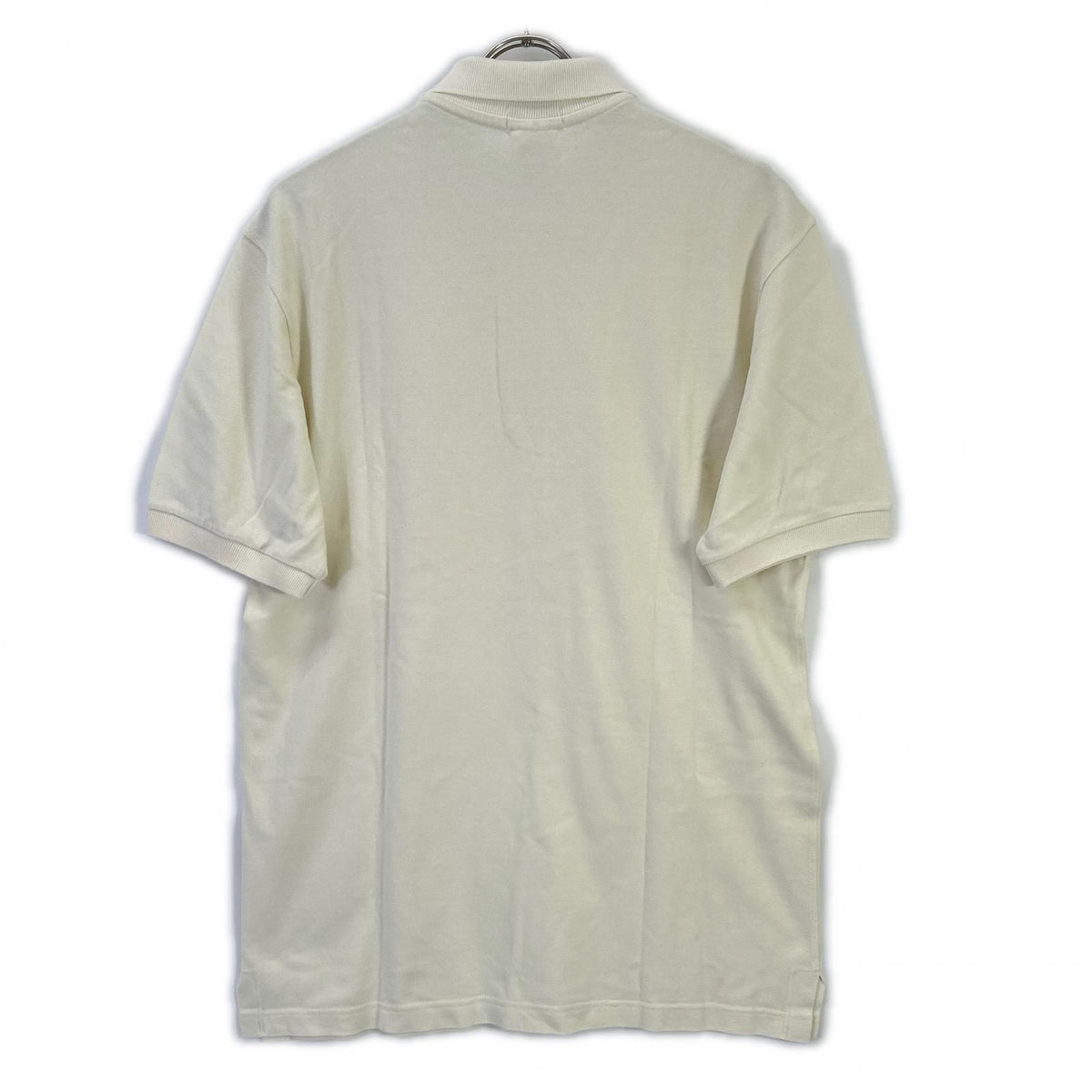 Hermes Ivory Cotton Logo Polo — view 2