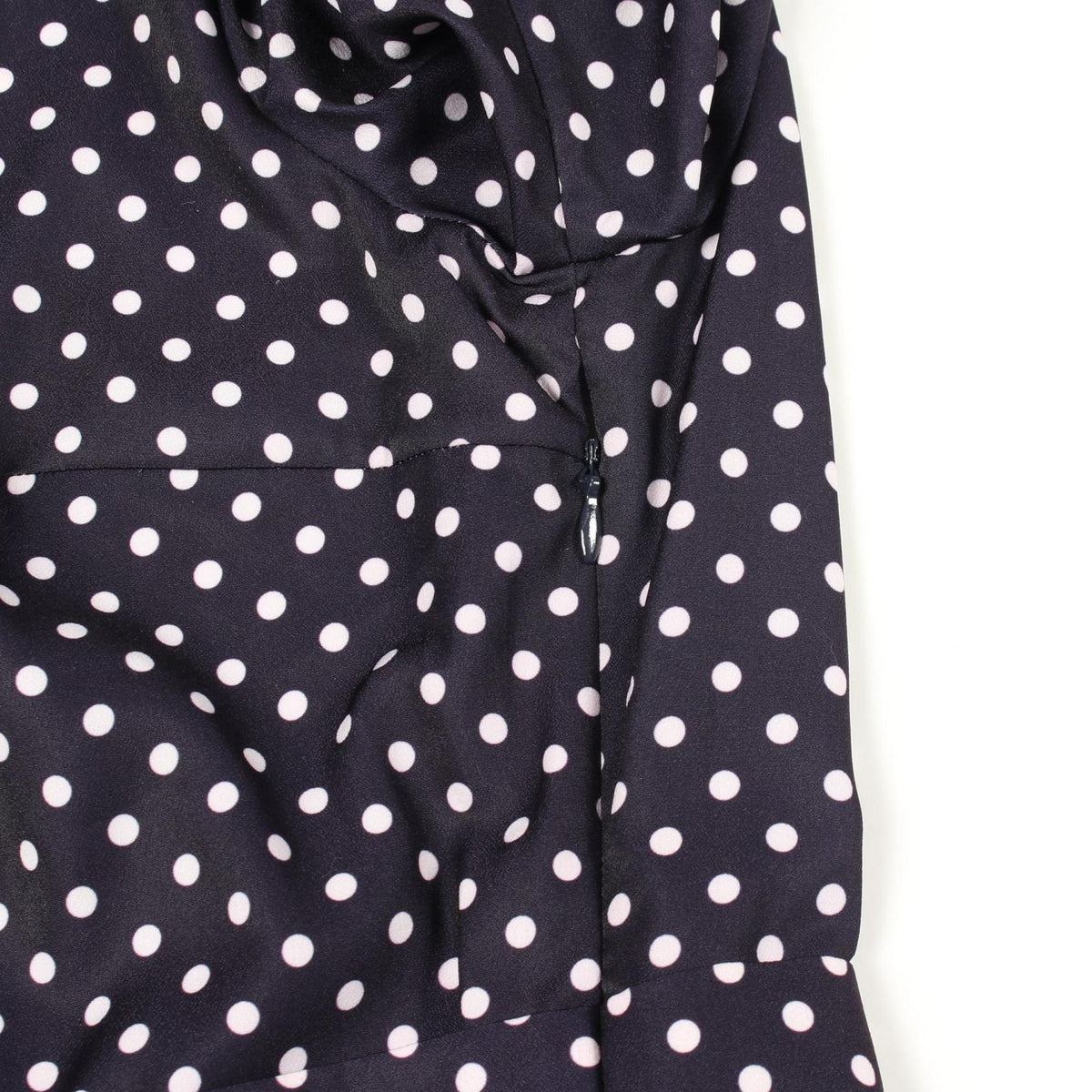 Prada Dress Pleated Dot Pattern — view 5