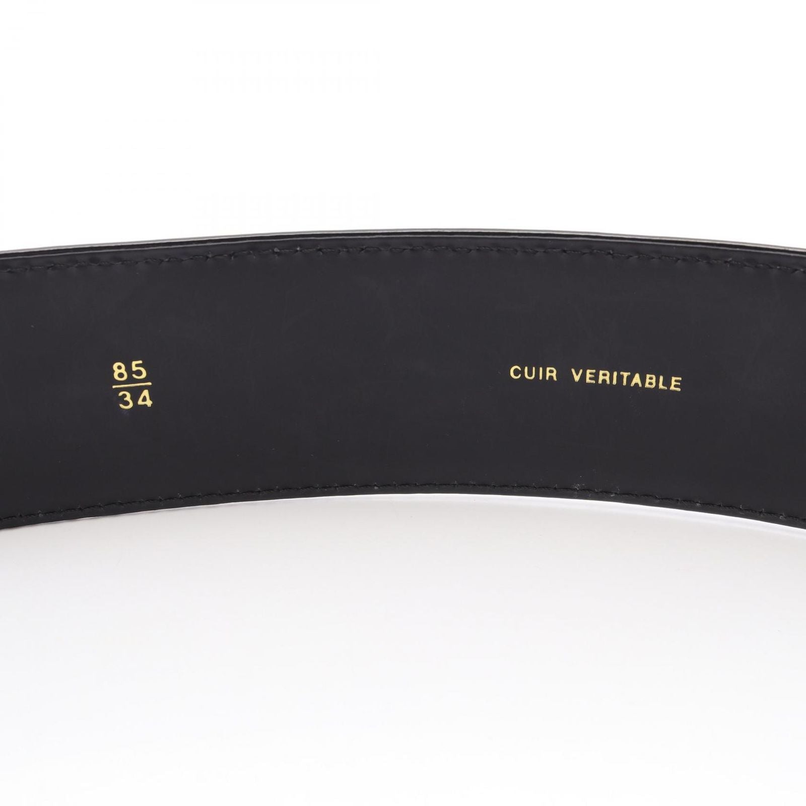 Chanel Belt CC Logo Patent Leather — view 5