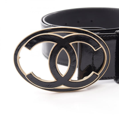 Chanel Belt CC Logo Patent Leather — view 2