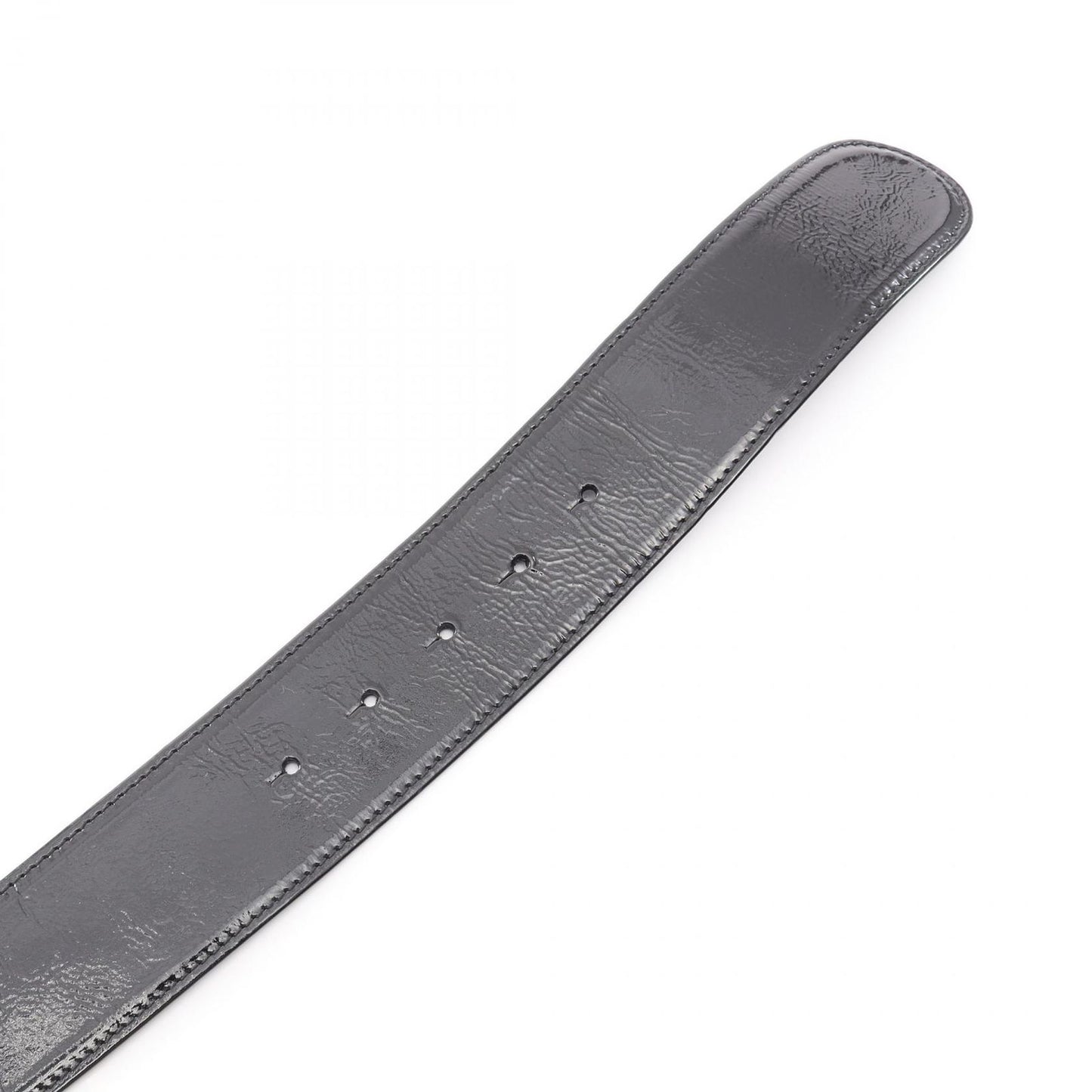Chanel Belt CC Logo Patent Leather — view 3
