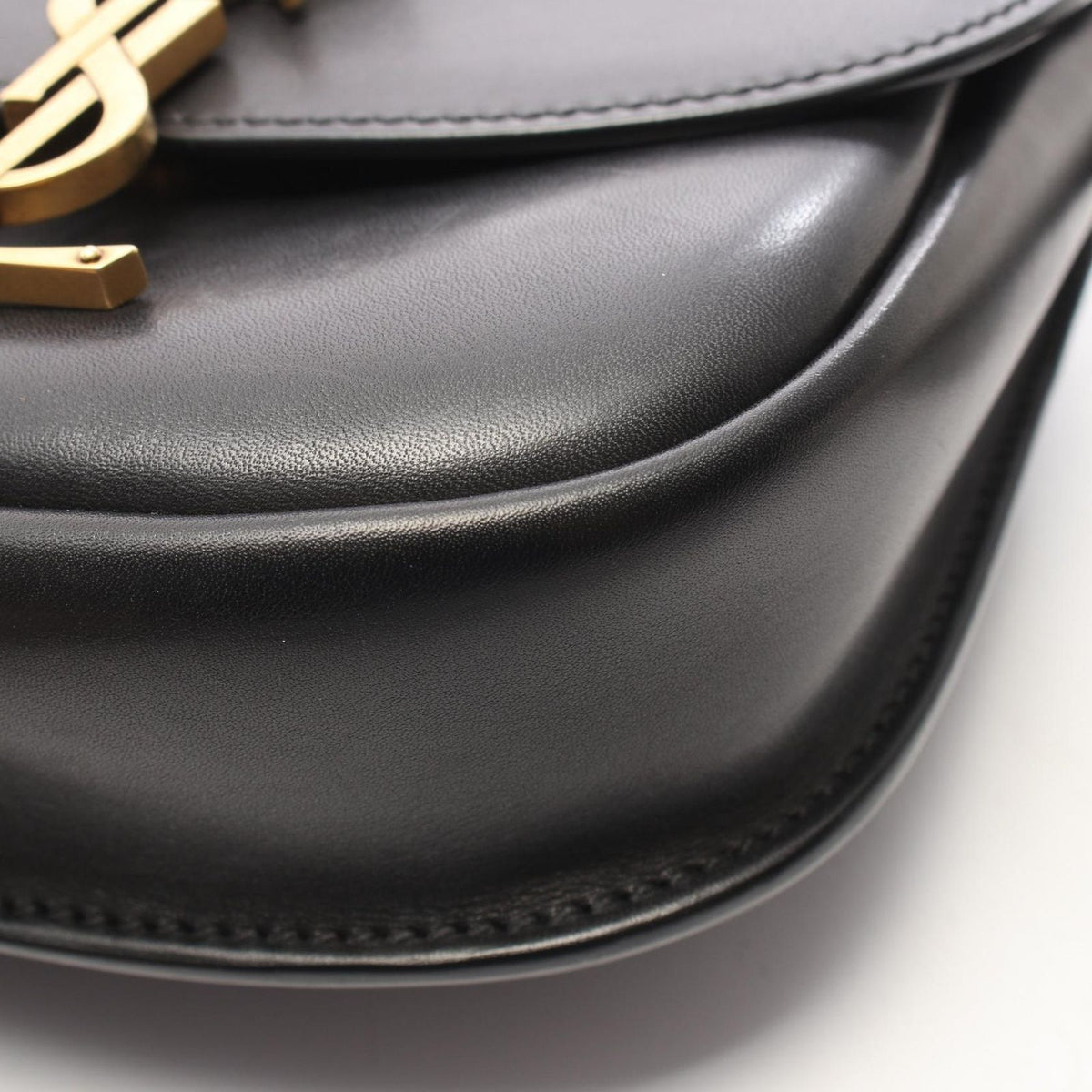 Saint Laurent Shoulder Bag Kaia Small Black Leather — view 8