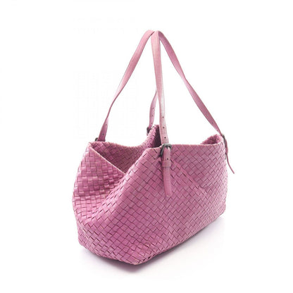 Bottega Veneta Tote Bag Intrecciato Purple Leather — view 2