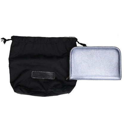Chrome Hearts Zip Organeizer Metallic with Cemetery Cross Patch Leather Bag — view 5