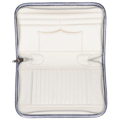 Chrome Hearts Zip Organeizer Metallic with Cemetery Cross Patch Leather Bag — view 3