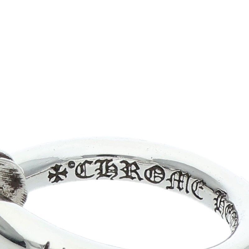 Chrome Hearts Nail Crsball Silver Ring — view 3
