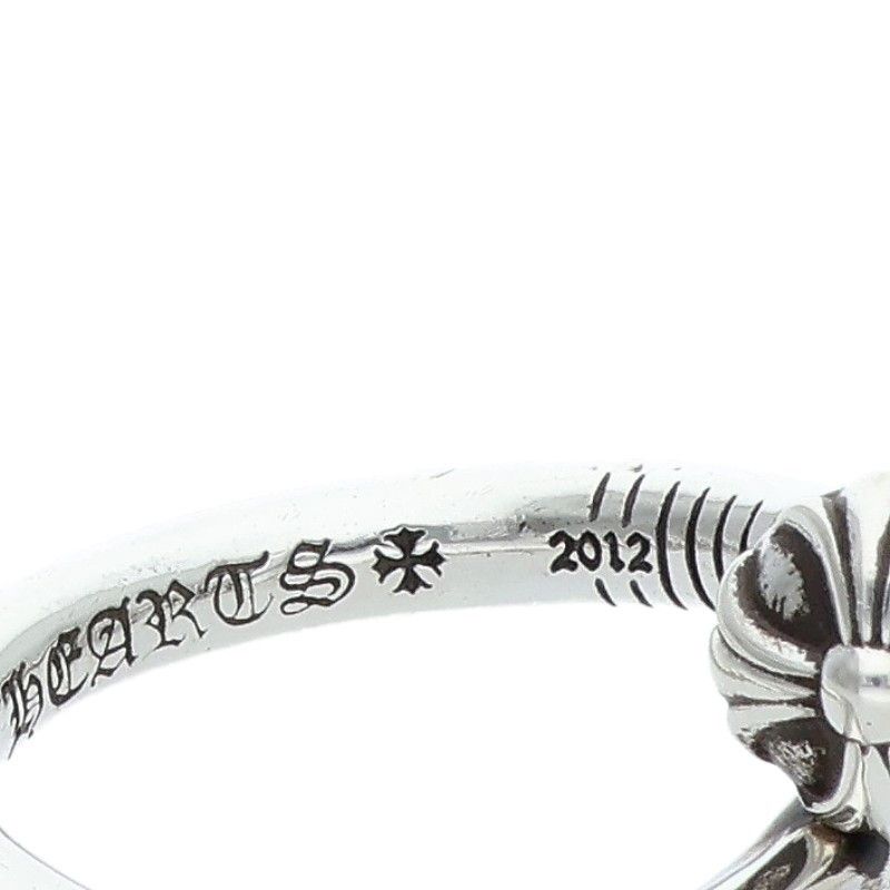 Chrome Hearts Nail Crsball Silver Ring — view 4