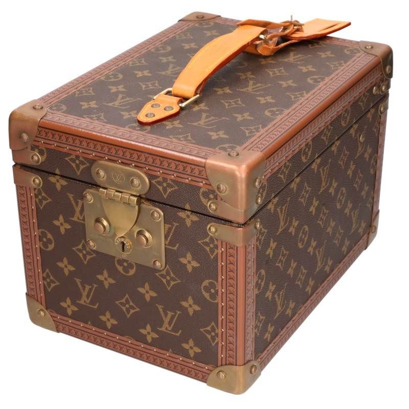 Louis Vuitton Monogram Trunk Makeup Case