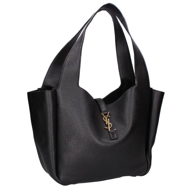Saint Laurent Paris le 5 7 Bea le Cassette Bear YSL Soft Deerskin Tote Bag