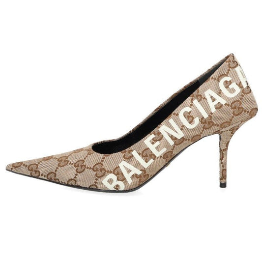 Gucci BB All Over Print Heels Pumps