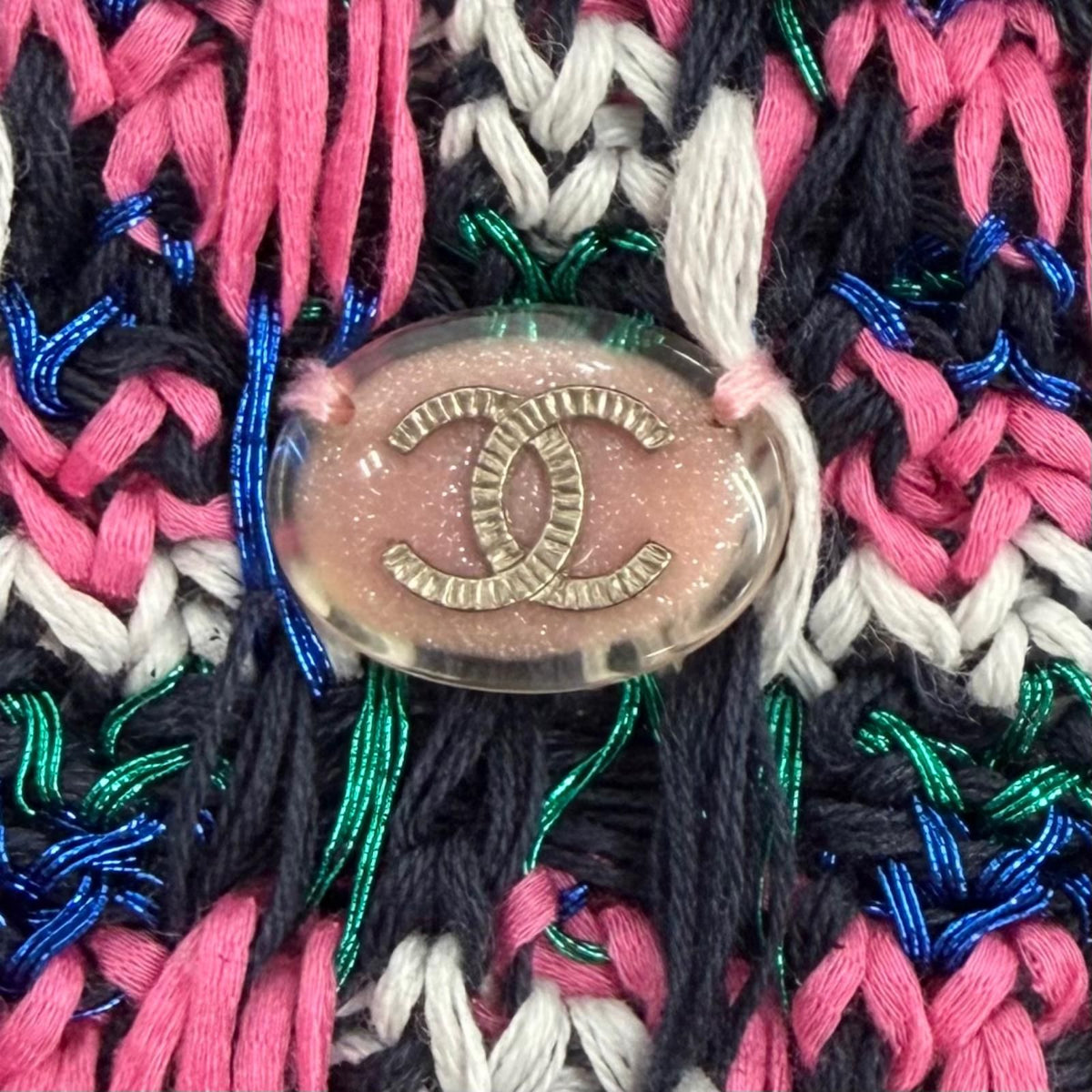 Chanel 17S CC Logo All Pattern Zip Skirt — view 6