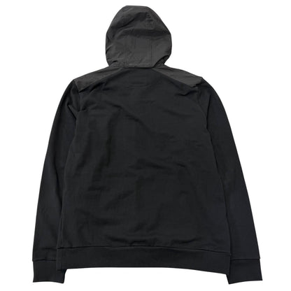 Prada Re-Nylon Triangle Logo Hoodie Sweatpants Set Black XL — view 3