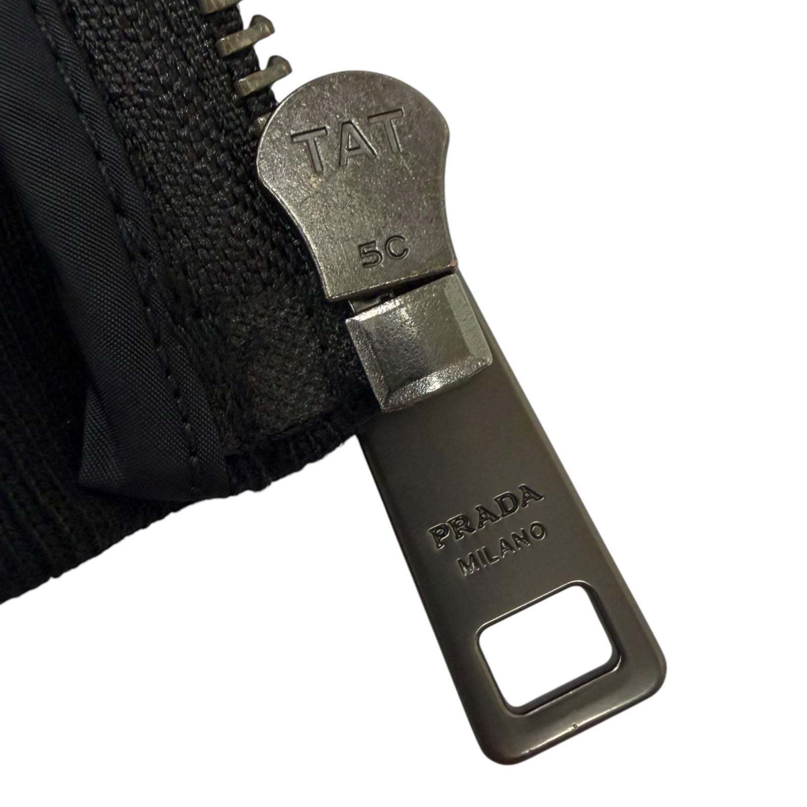Prada Re-Nylon Triangle Logo Hoodie Sweatpants Set Black XL — view 7