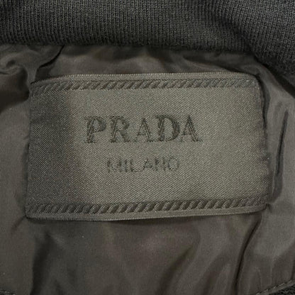 Prada Re-Nylon Triangle Logo Hoodie Sweatpants Set Black XL — view 8