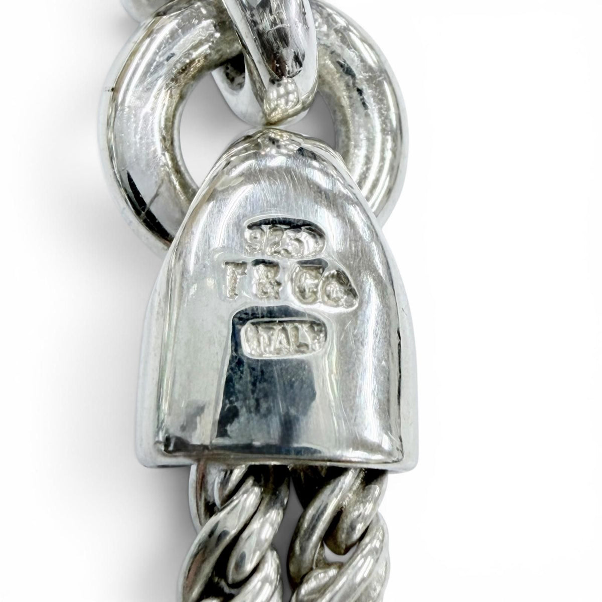 Tiffany & Co Vintage 925 Heart Double Rope Bracelet Silver — view 6