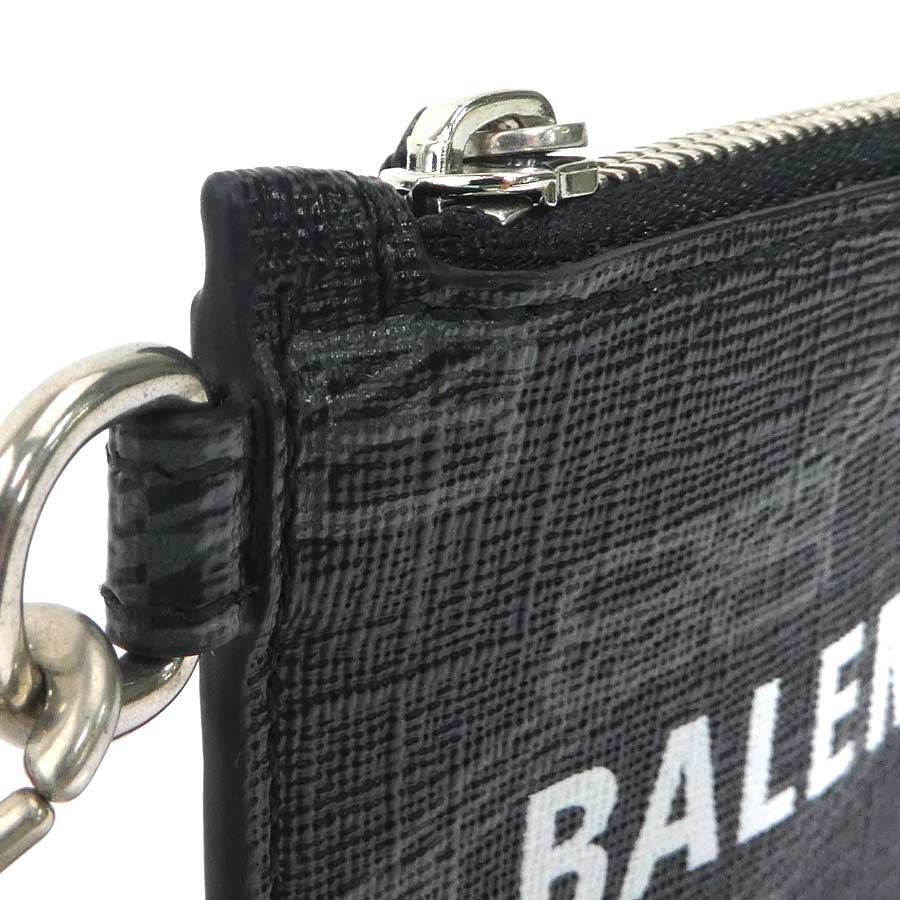 Balenciaga Coin Case Coin Purse Black — view 7