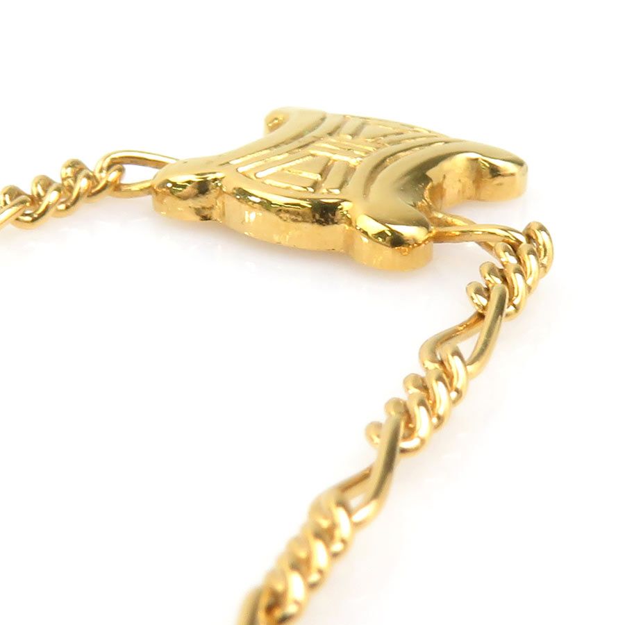 Celine Necklace Triomphe Gold — view 3