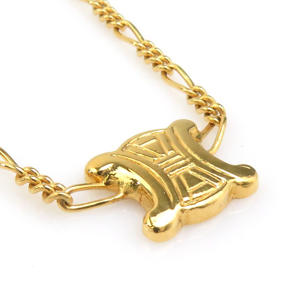 Celine Necklace Triomphe Gold