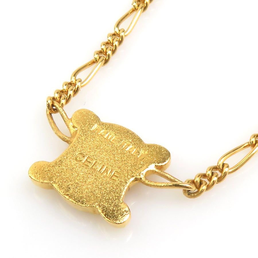 Celine Necklace Triomphe Gold — view 4