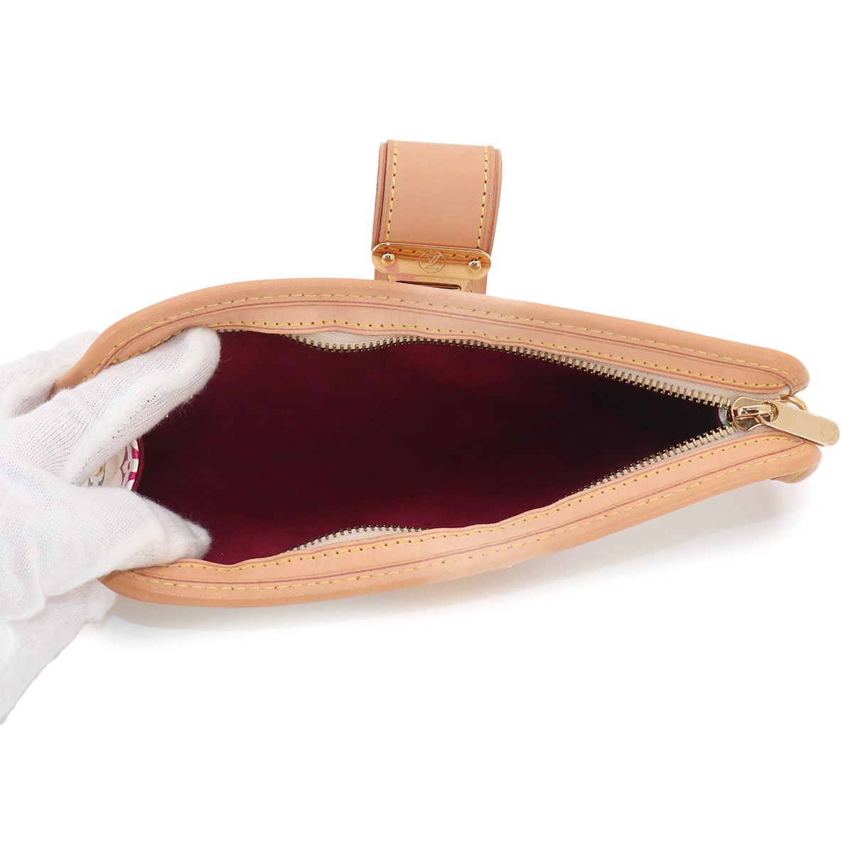 Louis Vuitton Monogram Multicolor Charlie 2-Way Shoulder Clutch Blanc — view 7