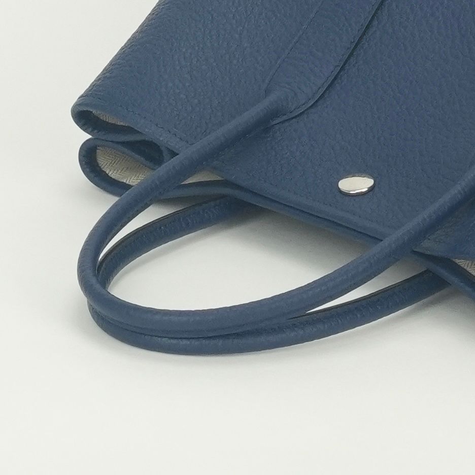 Hermes Garden Party TPM 30 Tote Bag Country Blue Electric Blueelectric — view 4