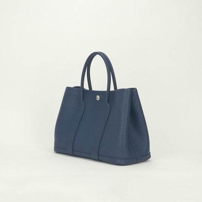 Hermes Garden Party TPM 30 Tote Bag Country Blue Electric Blueelectric — view 2