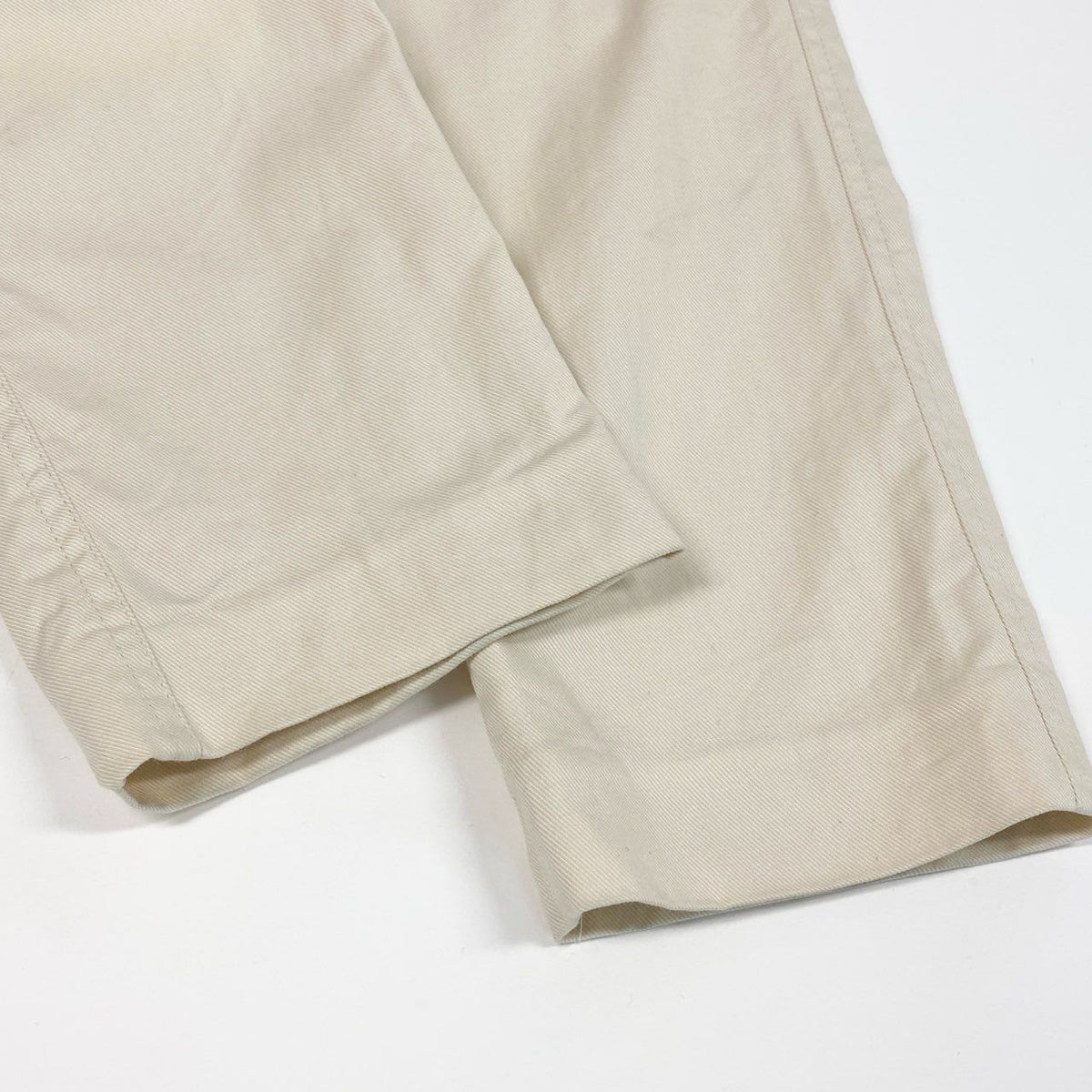 Brunello Cucinelli Belted Pants High Waist 34 Ivory — view 5