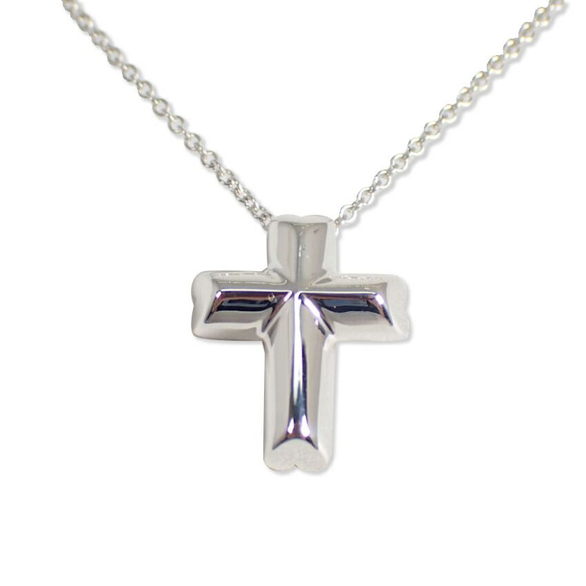 Tiffany & Co 925 Heart Cross Pendant