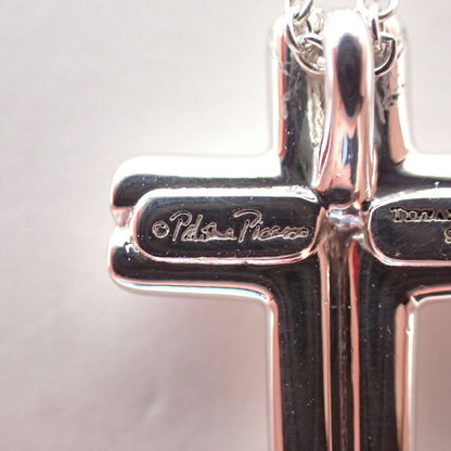 Tiffany & Co 925 Heart Cross Pendant — view 7