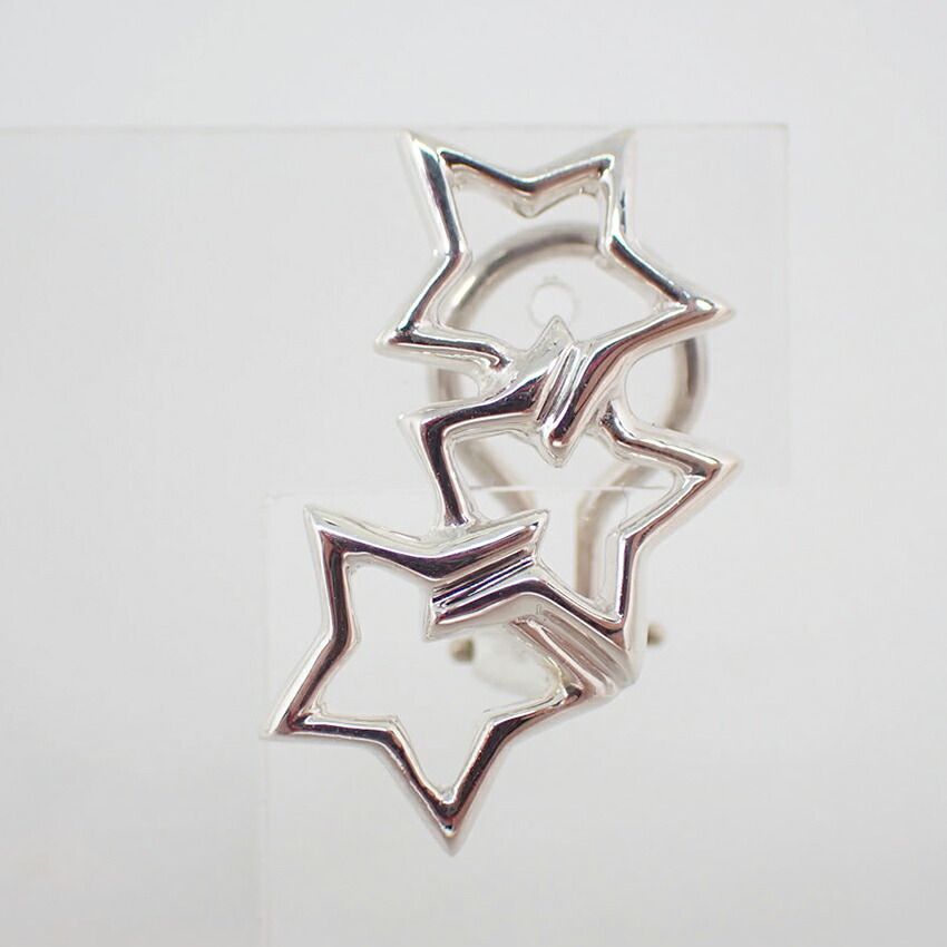 Tiffany & Co 925 Triple Star Earrings — view 3