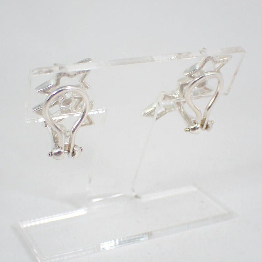 Tiffany & Co 925 Triple Star Earrings — view 4