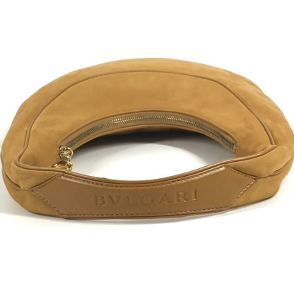Bvlgari Shoulder Bag Ascot Nubuck Beige — view 6