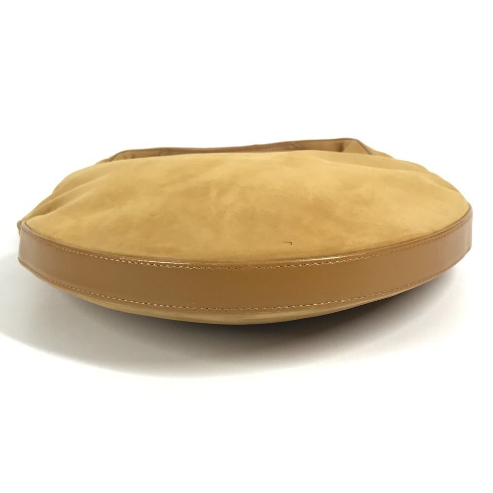 Bvlgari Shoulder Bag Ascot Nubuck Beige — view 5
