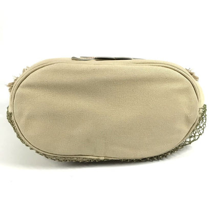 Chanel Handbag CC Logo Jumbo Canvas Beige — view 5