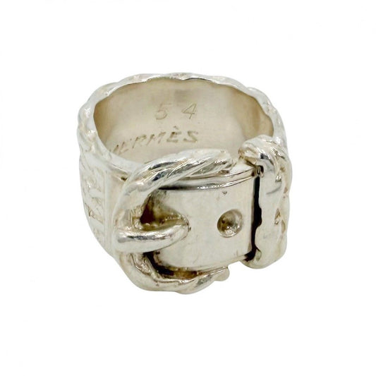 Hermes Ring Diane Vintage 54 925 Sterling Silver